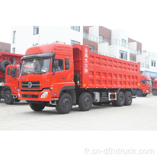 Camion à benne basculante Dongfeng de grande capacité de chargement 8x4